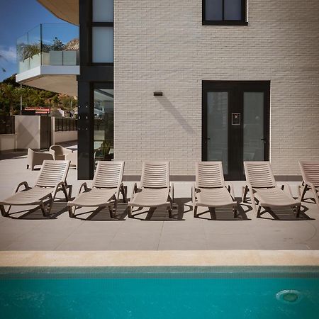 Modern Sea Front Sea Waves Apartment Alicante Bagian luar foto
