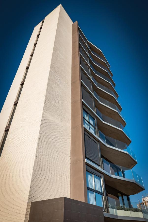 Modern Sea Front Sea Waves Apartment Alicante Bagian luar foto